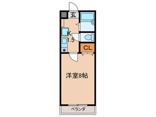 アストリ－赤城の物件間取画像